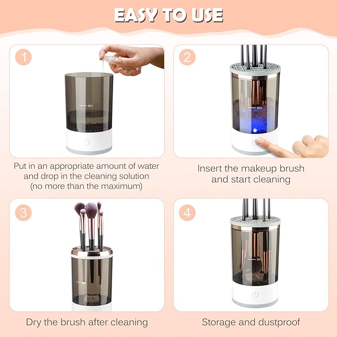 UBA™-Electric Makeup Brush Cleaner